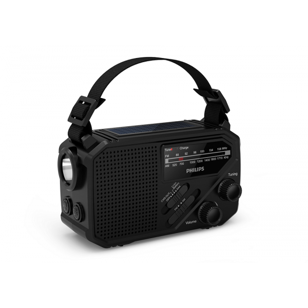 Philips TAR1609/00 - Radio Portátil Analógica con Linterna