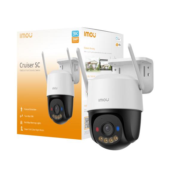 Imou Cruiser SC 3K IP66 WiFi Blanco - Cámara de Seguridad Exterior