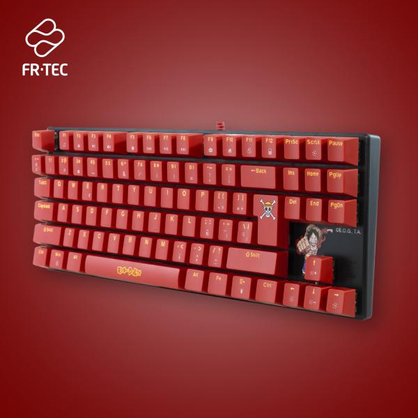 Teclado Gaming con Cable Mecanico BLADE Luffy - TKL Compacto  Led RGB  One Piece