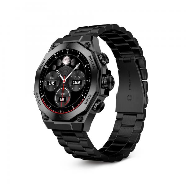 Ksix Titanium Black / Smartwatch 1.43"