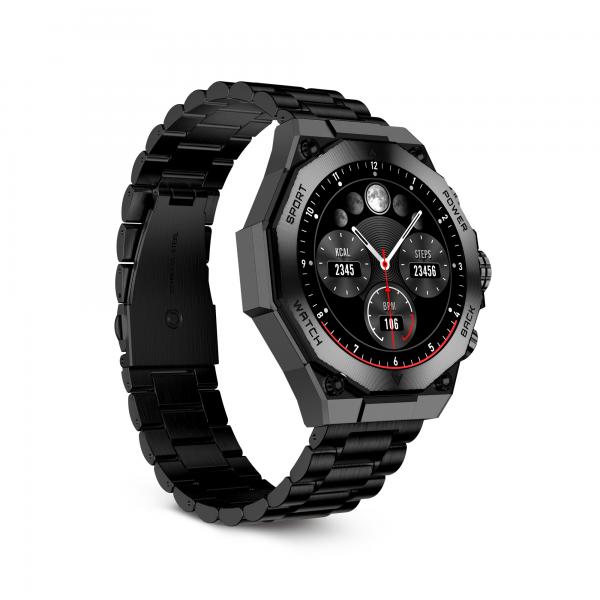 Ksix Titanium Black / Smartwatch 1.43"