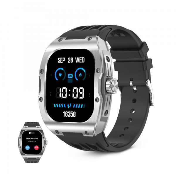 Ksix Hero Black / Smartwatch 1.95"