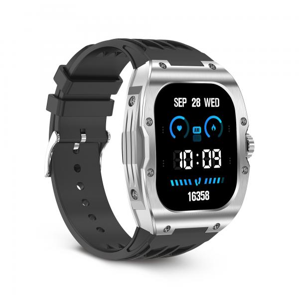 Ksix Hero Black / Smartwatch 1.95"