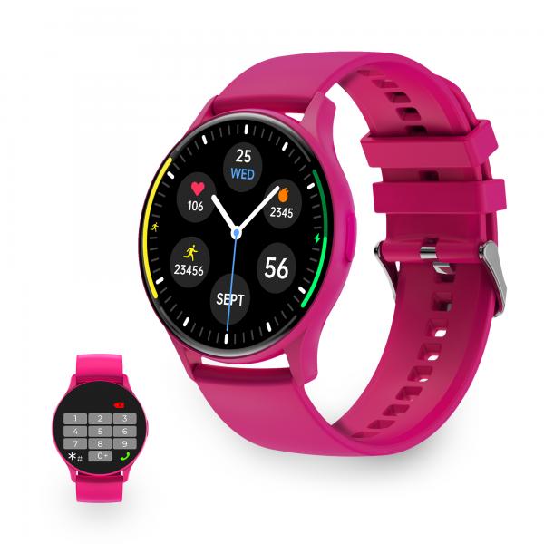 Ksix Core Fucsia / Smartwatch Amoled 1.43"