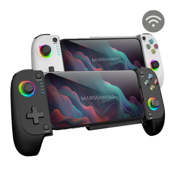 Gamepad Mars Gaming Mgpx Inalámbrico/ Blanco