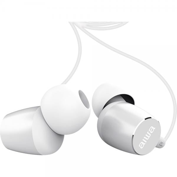 Aiwa Estm-30wt White / Auriculares Inear Con Cable