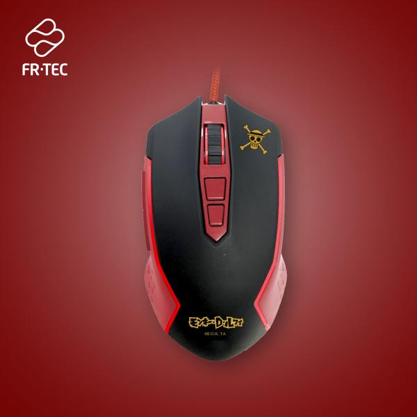 Raton Gaming con Cable BLADE Luffy - 8000DPI  Led RGB Cable 1.8m  One Piece