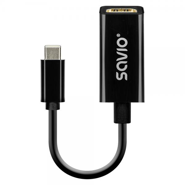Adaptador Savio Ak-79 Usb-c Hdmi (h) 30hz Black