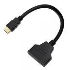 Adaptador Hdmi (m) A Hdmi (h) Savio Ak-77