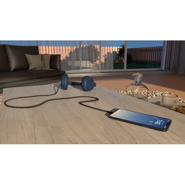 Cable Usb Gembird Tipo C A Aux Estereo De 3,5 Mm, 1,5 M, Neg