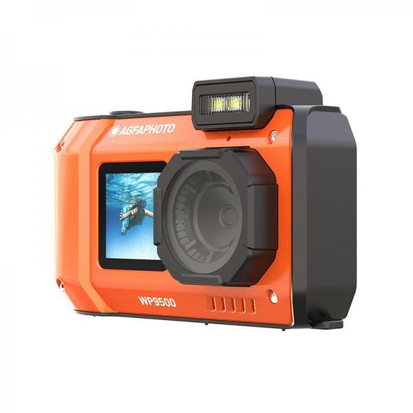 Agfaphoto Realishot Wp9500 Naranja / Cámara Compacta Waterproof