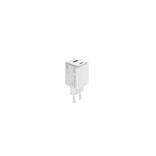 Cargador Mediarange Dual Usb-a Y Usb-c 45w