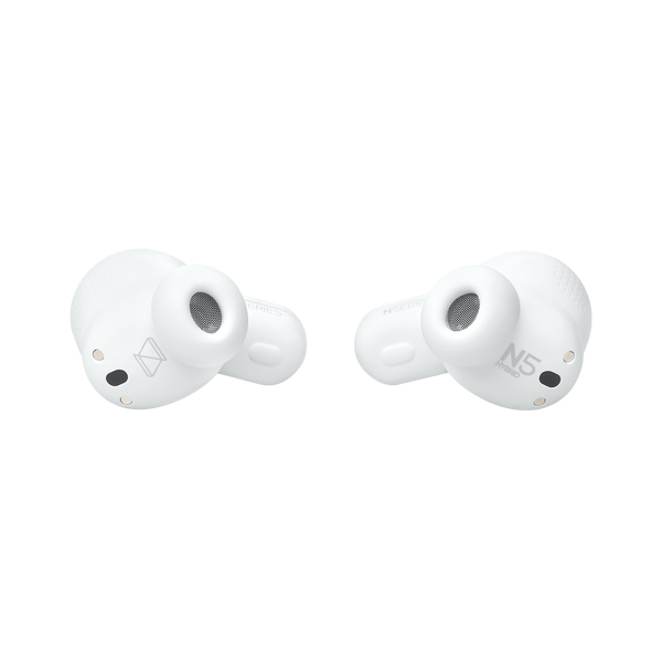 AKG N5 Hybrid Blanco- Auriculares TWS con Dongle USB-C 2.4GHz y Sonido Hi-Res