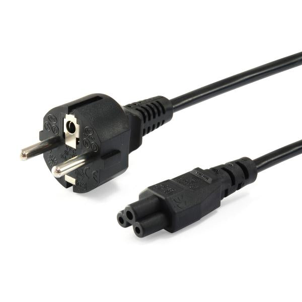 Cable Alimentacion Trebol Equip 1,8m (portatiles-nucs) 112150