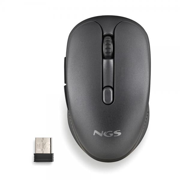 Mouse Ngs Optico Evo Spook Inalambrico Recargable Multimodo Usb-a