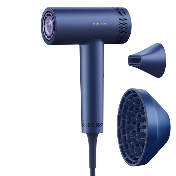 Philips Bhd839/10 Azul Adriático / Secador De Pelo Con Thermoshield Advanced