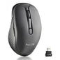 Mouse Ngs Evo Mix Laser Inalambrico Multimodo Recargable Y Silencioso Usb-c