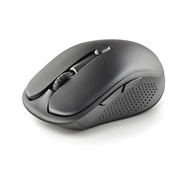 Ratón Inalámbrico Recargable NGS Evo Peep - USB  3200DPI  Negro