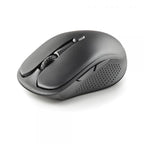 Ratón Inalámbrico Recargable NGS Evo Peep - USB  3200DPI  Negro