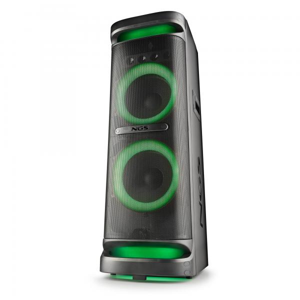 NGS WILD SPACE 3 800 W Negro - Altavoz portátil estéreo