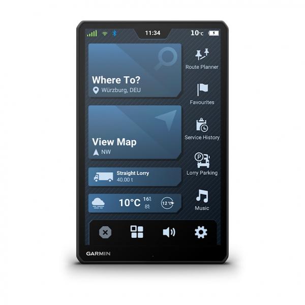Garmin Dezl Lgv1020 / Navegador Gps Para Camiones 10" Con Mapas De Europa