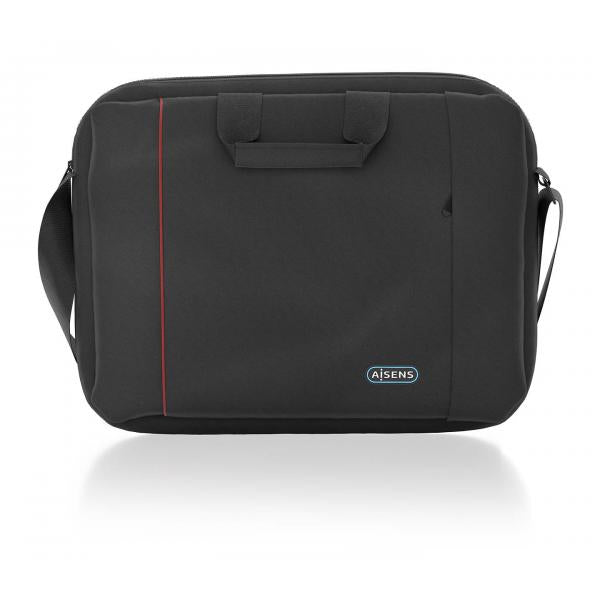 Maletín para Portátil AISENS ASBG-BC023-BK - 15.6"  Poliester  Negro
