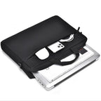 Maletin portatil L-Link Hasta 14" / Bolsillo frontal / Impermeable / Negro / LL-B036-14