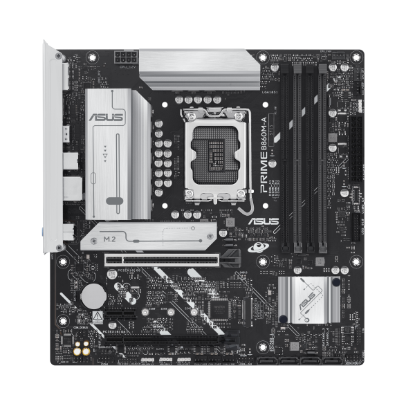 Pb Asus Prime B860m-a-csm Intel Skt1851 Micro Atx 4xddr5 8666mhz Displayport Hdmi Usb 3,2c 3xusb Gen Main Image