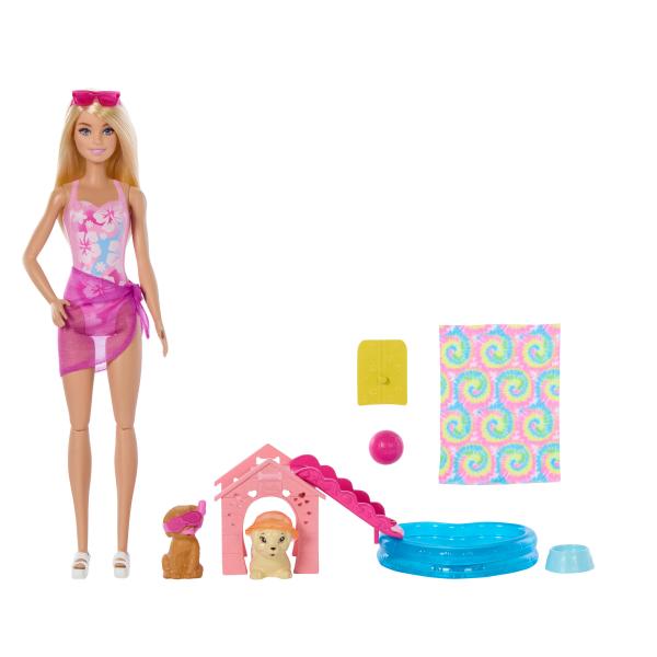 MuEca Piscina Perritos Barbie