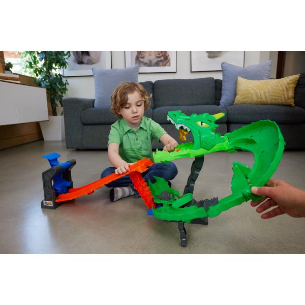 Pista Dragon Destruction Monster Trucks Hot Wheels Main Image