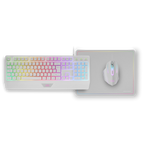 Teclado Mouse Y Alfombrilla Mars Gaming Mcp124wfr Frances Rgb H-mech, Mouse Huano Rgb 3200dpi,