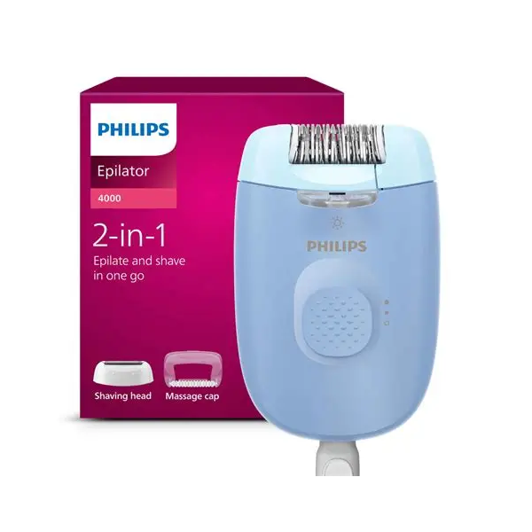 Philips Bre247/00 Azul / Depiladora Con Cable