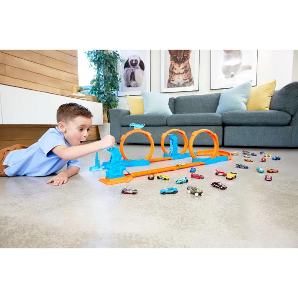 Pista Tripe Loop Hot Wheels