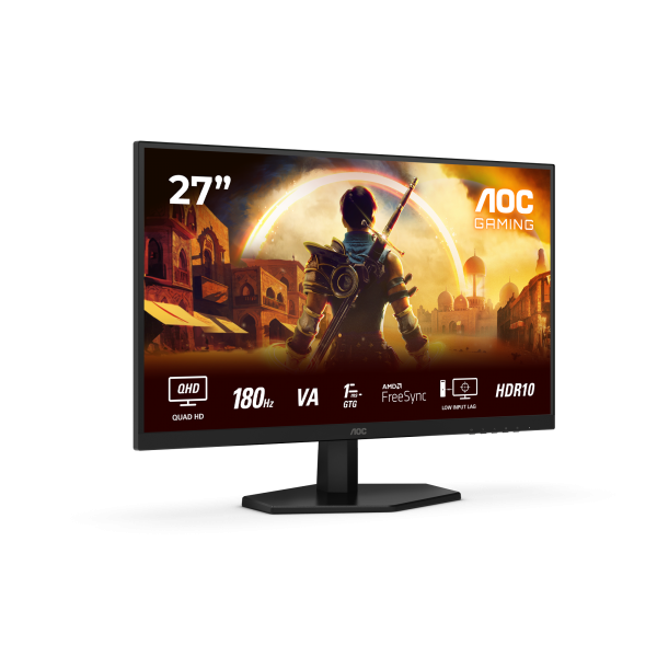 AOC G4 Q27G42XNE 27"Quad HD LED Fast VA 180Hz 1ms GtG HDR10 FreeSync - Monitor PC Gaming Main Image