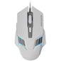 Mouse Mars Gaming Mm024w Rgb Flow 4000 Dpi Ajustable 6 Botones Mecanicos Huano Color Blanco