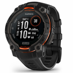 Garmin Instinct 3 45mm Solar Negro con Correa de silicona negra GPS multibanda - Reloj Inteligente