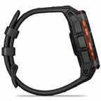 Garmin Instinct 3 45mm Solar Negro con Correa de silicona negra GPS multibanda - Reloj Inteligente