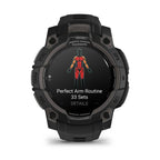 Smartwatch Garmin Instinct 3 45Mm Amoled Negro Correa Negra