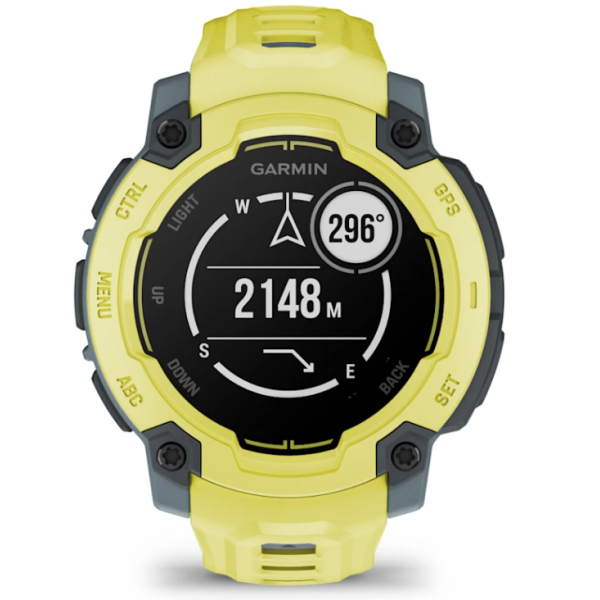 Smartwatch Garmin Instin E 45Mm Amarillo Correa Silicona Ama