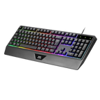 Teclado Mouse Headset Y Alfombrilla Mars Gaming Mcp124proes H-mech Rgb 3200dpi Negro