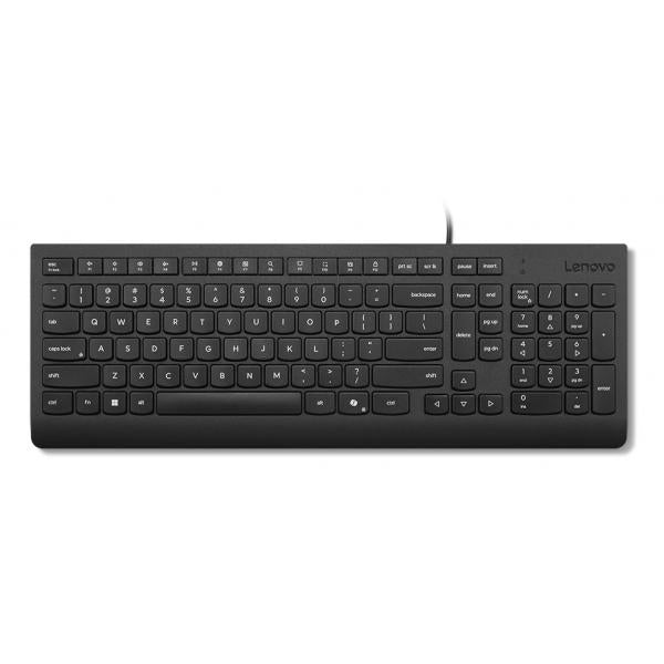Teclado Lenovo Usb Esencial Corded. Nueva Generacion De Teclados Con Tecla Copilot