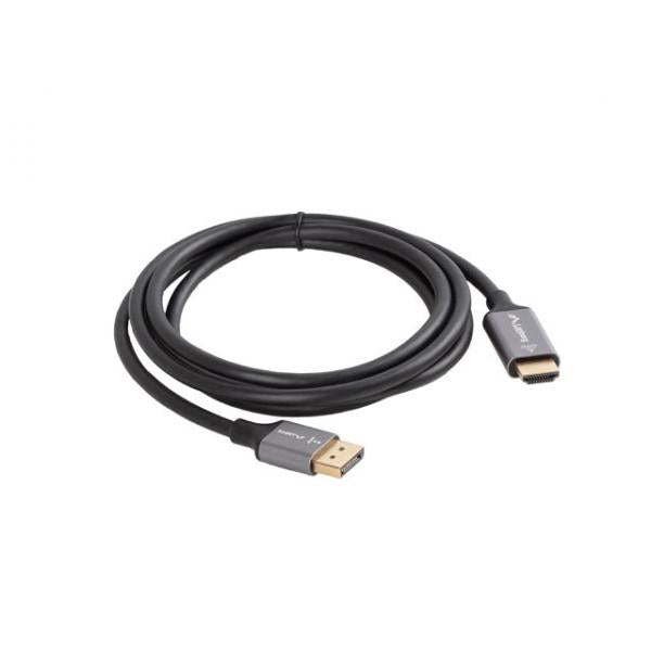 Cable Lanberg Displayport A Hdmi 4K Macho/Macho 1.8M Negro -