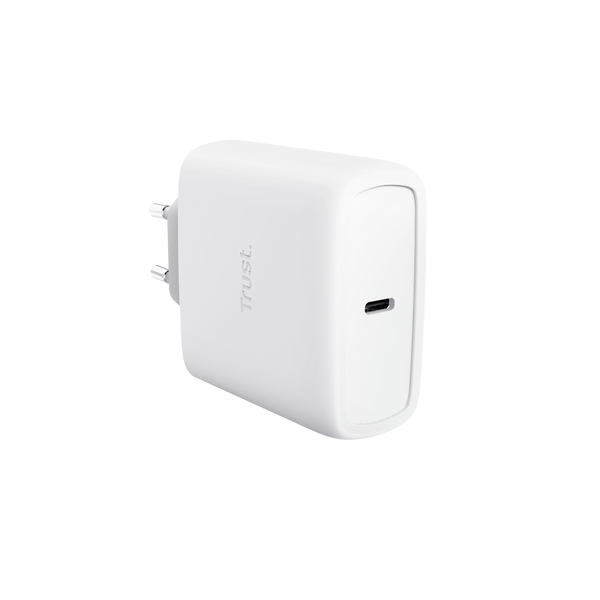 Cargador De Pared Gan Trust Maxo 65W/ 1Xusb Tipo-C/ Incluye