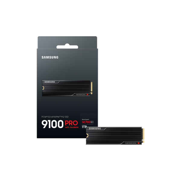 SSD Samsung 9100 Pro 1TB NVMe M.2 PCIe 5.0 NVMe 2.0