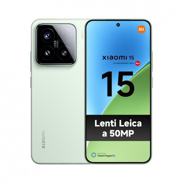 Xiaomi 15 5G 12GB/256GB Verde 6,36 pulgadas AMOLED 120Hz 50MP 5400mAh 90W NFC