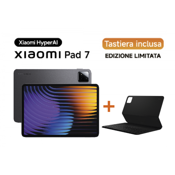 Xiaomi Pad 7 11'' Wi-Fi 6E 8GB/128GB Gris con teclado