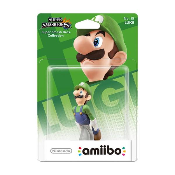 Figura Amiibo S. Smash Bros: Luigi Main Image