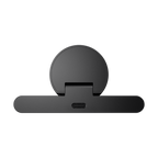 Webcam Lenovo 4xc1q25245 Qhd 2k 30fps Usb-c Fov 90 Autofocus Tapa Priv. Negra