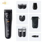 Braun Bt5560 / Recortadora De Barba Con 8 Accesorios