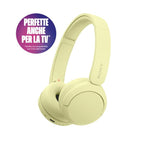 Sony Wh-ch520 Amarillo / Auriculares Overear Inalámbricos